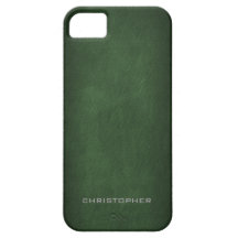 Textured Look with Upscale Manly Design iPhone 5 Case