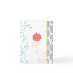 Textured {Love} Flower Greeting Card