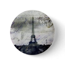 Textured Paris in Lavender Button