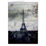 Textured Paris in Lavender Card