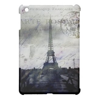 Textured Paris in Lavender Case For The iPad Mini