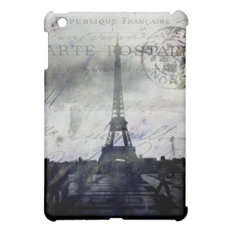 Textured Paris in Lavender Case For The iPad Mini