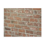 Textured Red brick wall Post Card