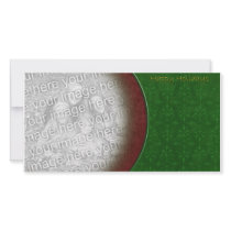 Textured Red & Green Holiday Template photo cards by HeartsinFocus Textured Red & Green Holiday Template photo cards