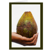 textured treat greeting card