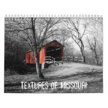 TEXTURES OF MISSOURI calendars