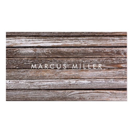TEXTURES | WOOD | BUSINESS CARD (front side)