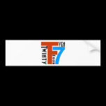 TF7 - Twinty Foor 7ven bumper stickers