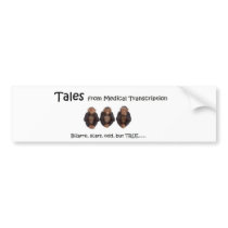 TFMT White Bumper Sticker!
