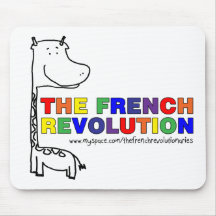 TFR Rainbow Giraffe Mouse Pad
