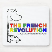 TFR Rainbow Giraffe Mouse Pad mousepads by TFRmerch TFR Rainbow Giraffe Mouse Pad mousepads