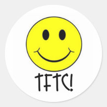 TFTC with Smiley Sticker