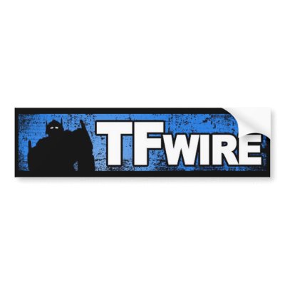 TFWIRE Logo Bumper Sticker by matrix_prime