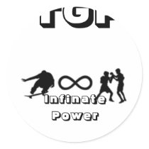 TGP infinate power sticker by Tylor_Farnsworth TGP infinate power sticker