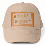 TG's Bold Gold Digger Cap Trucker Hats
