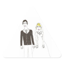 Th creepy wedding 2 sticker