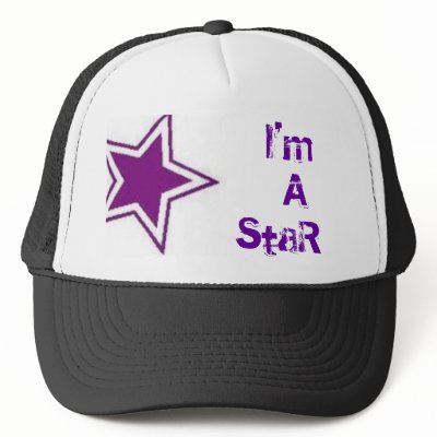 th_star,    I'm     A  StaR Mesh Hat by nangie14