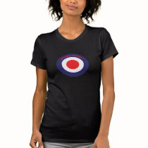 THA Bullseye Womens Black T-shirt