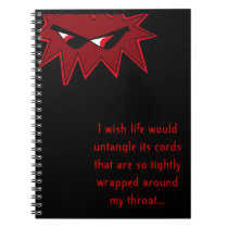 Tha Eyes Spiral Note Book