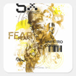 Thaal Sinestro 11 Square Stickers