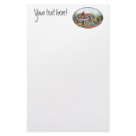 Thached Vintage Country Cottage Painting stationery