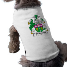 Thackeray Family Crest Pet T-shirt