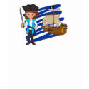 Thaddeus and His Ship -Boys T-shirt