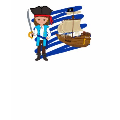 Thaddeus and His Ship -Boys T-shirt by KirstenEdwards