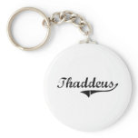 Thaddeus Classic Style Name Keychains