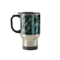 Thai Blue Painitng Travel Mug