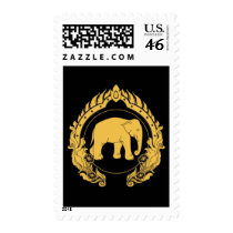 Thai Elephant Postage Stamps