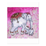 THAI ELEPHANTS POSTCARDS
