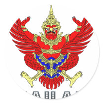 Thai Emblem stickers by FlagStore Thai Emblem stickers
