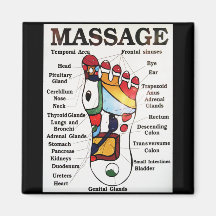 Thai Foot Massage Sign ... Thailand Magnet