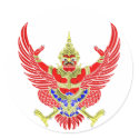 THAI GARUDA - KROOTH - SANSKRIT stickers