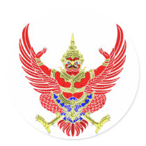 THAI GARUDA - KROOTH - SANSKRIT stickers