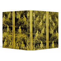 Thai Gold Painting Avery Binder