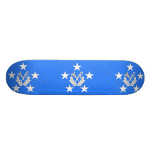Thai Marshal Of Air Force, Thailand flag Skateboard Deck