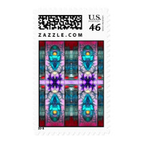 Thai Pattern Sheet of 20 Postage Stamps
