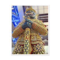 thai statue post card