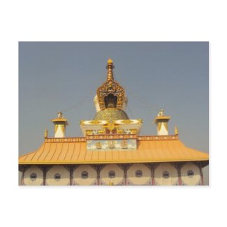 Thai Temple Lumbini Nepal postcard