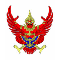 THAI THAILAND COAT OF ARMS EMBLEM FLAG t-shirts by flaguniverse THAI THAILAND COAT OF ARMS EMBLEM FLAG t-shirts
