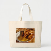 Thai Wontons With Mango Dipping Sauce Tote Bags
