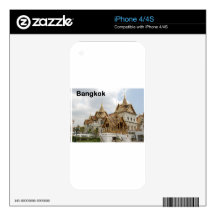 Thailand Bangkok grand palace (new) (St.K) iPhone 4 Decals