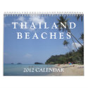 Thailand Beaches 2012 Calendar
