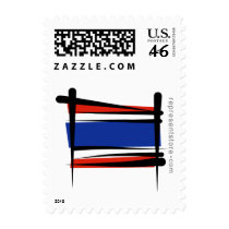 Thailand Brush Flag Postage Stamps