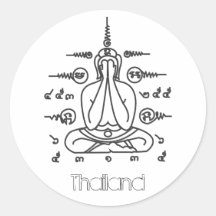 THAILAND Buddha sticker