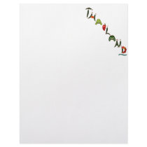 Thailand Chili Peppers letterhead by chili_state Thailand Chili Peppers letterhead