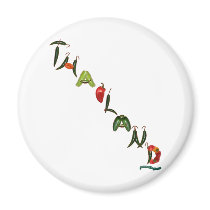 Thailand Chili Peppers magnets by chili_state Thailand Chili Peppers magnets