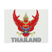 Thailand Coat of Arms Postcards